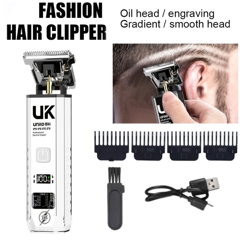 Men'S Grooming Electric Trimmer - Elektrischer Haarschneider für Männer Kabelloser Bartschneider