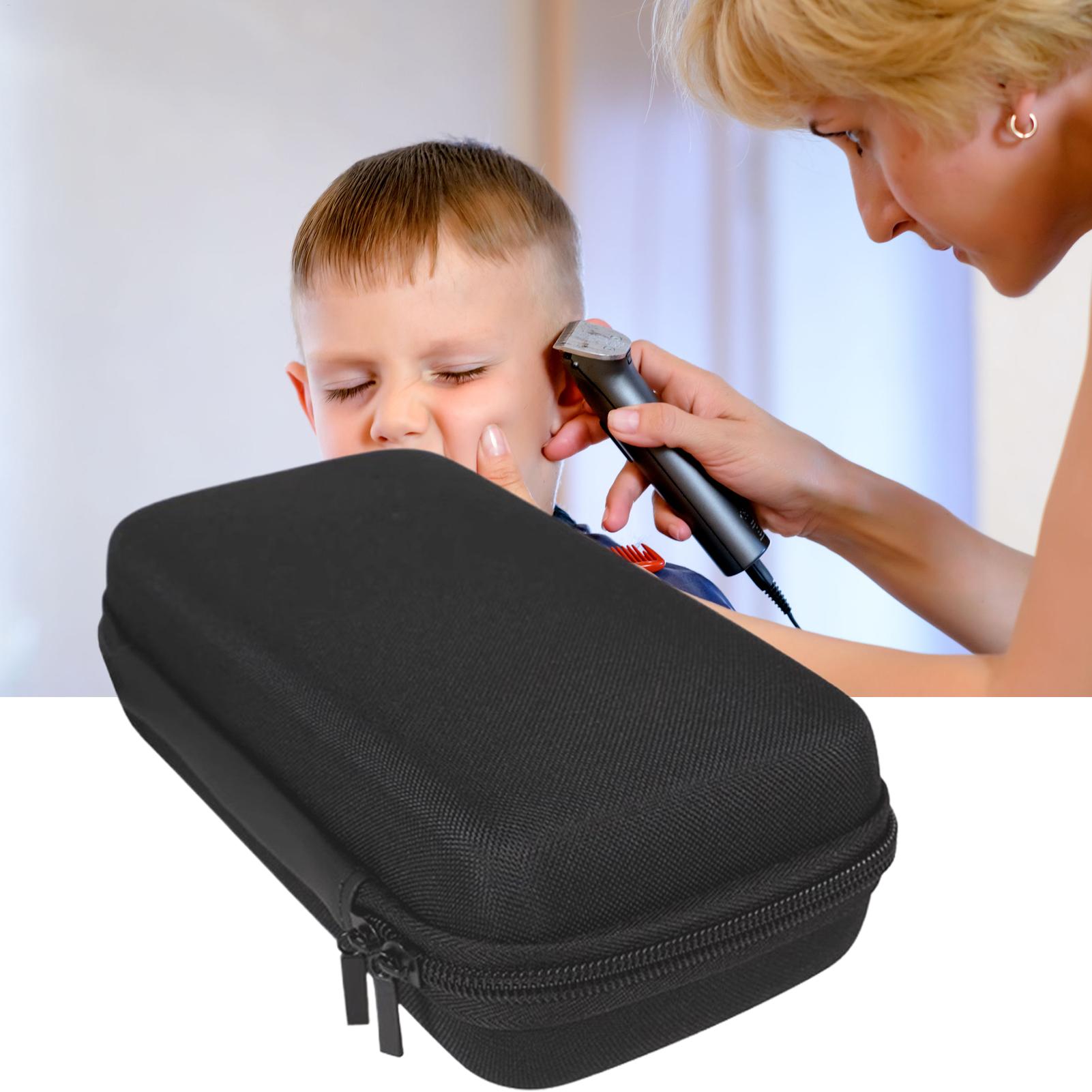 Men Grooming Home - Clipper-Tasche, Friseurwerkzeugtasche, Trimmer-Aufbewahrungstasche, universelle Aufbewahrungsbox für