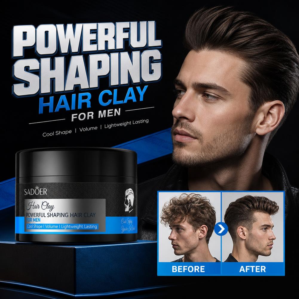 Men'S Grooming Daily - Matte Haarstyling-Creme mit starkem Halt, nicht