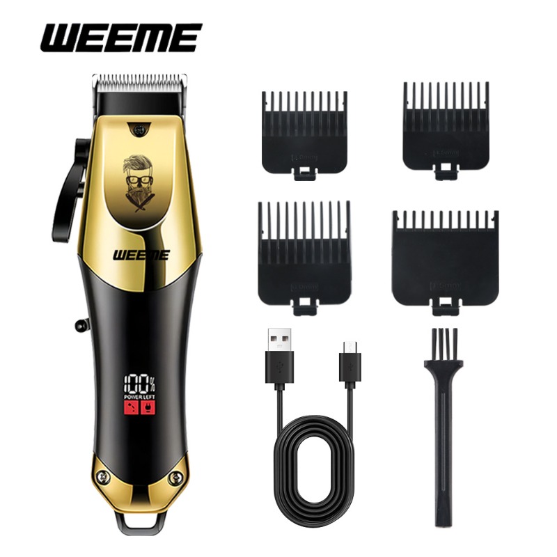Men'S Grooming Brush - T9 Haarschneidemaschine mit Rutschfestem Griff, 4