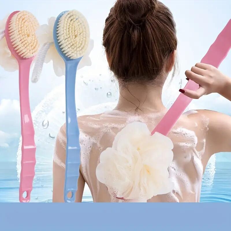 Face Wash Mens - Weiche Luffa-und Borsten-Bade körper bürste für