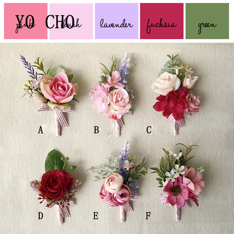 YO CHO Hochzeitsblume für Männ – Men Grooming Home Bewertung und Preis