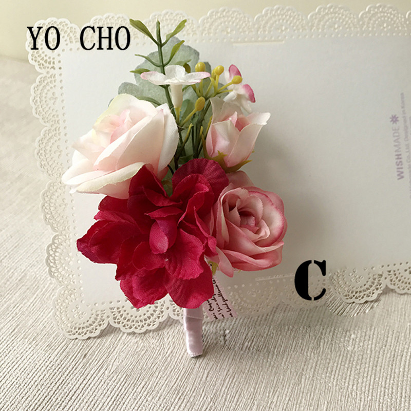 YO CHO Hochzeitsblume für Männ – Men Grooming Home Bewertung und Preis
