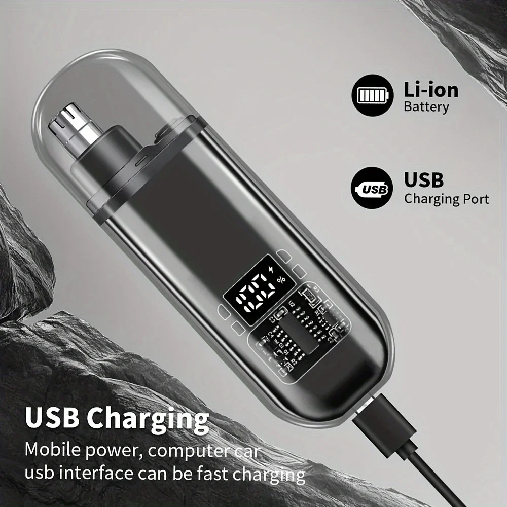 USB-C Wiederaufladbarer Nasen- – Mens Grooming Kit Bag Bewertung und Preis