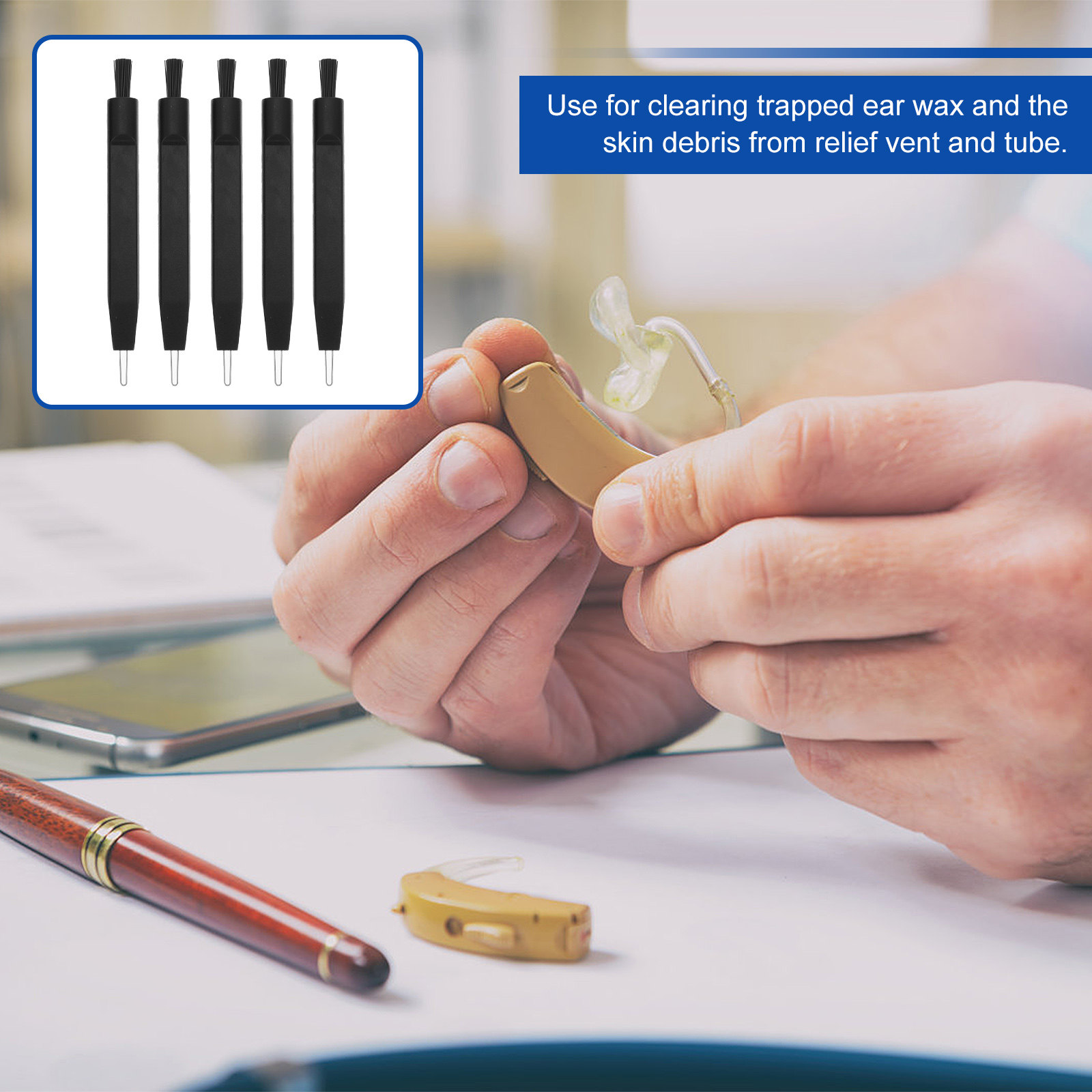 5-teiliges Hörgeräte-Reinigung – Ear Wax Remover Bewertung und Preis