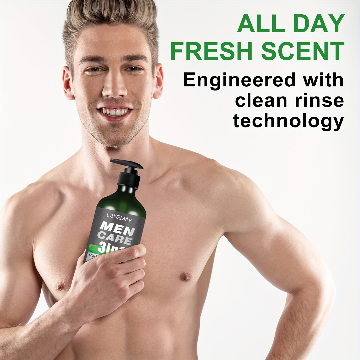 3-in-1-Körper-, Haar- und Gesi – Face Wash Mens Bewertung und Preis
