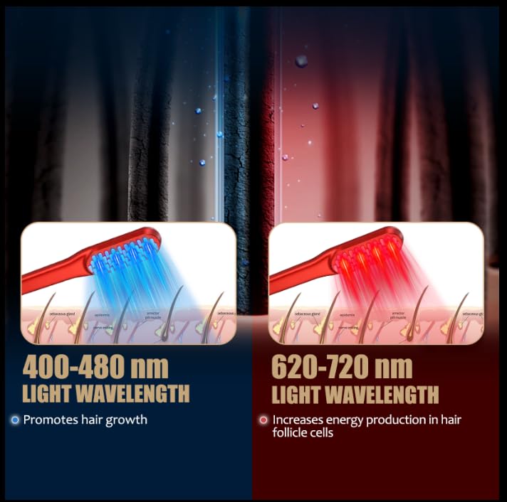 Laser-Haarwuchskamm, Rotlicht- – Men'S Grooming Brush Bewertung und Preis