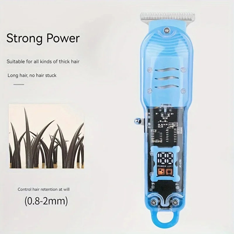 Transparenter elektrischer Haa – Men Grooming Home Bewertung und Preis