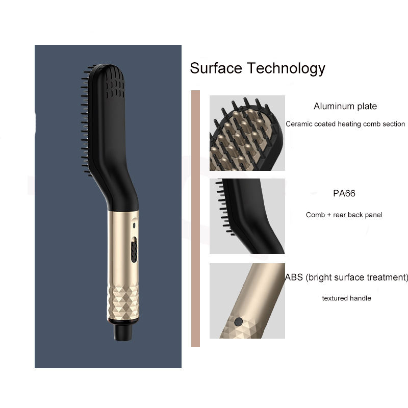 Tragbare beheizte Haarglätter, – Men'S Grooming Brush Bewertung und Preis
