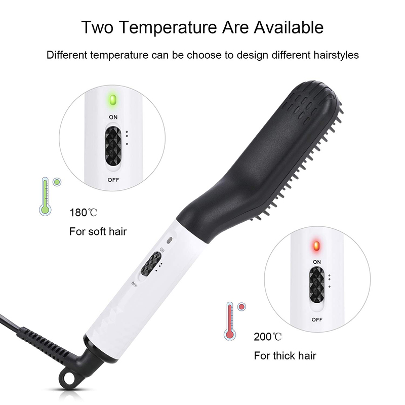 Tragbare beheizte Haarglätter, – Men'S Grooming Brush Bewertung und Preis